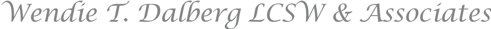 Wendie T. Dalberg LCSW & Associates